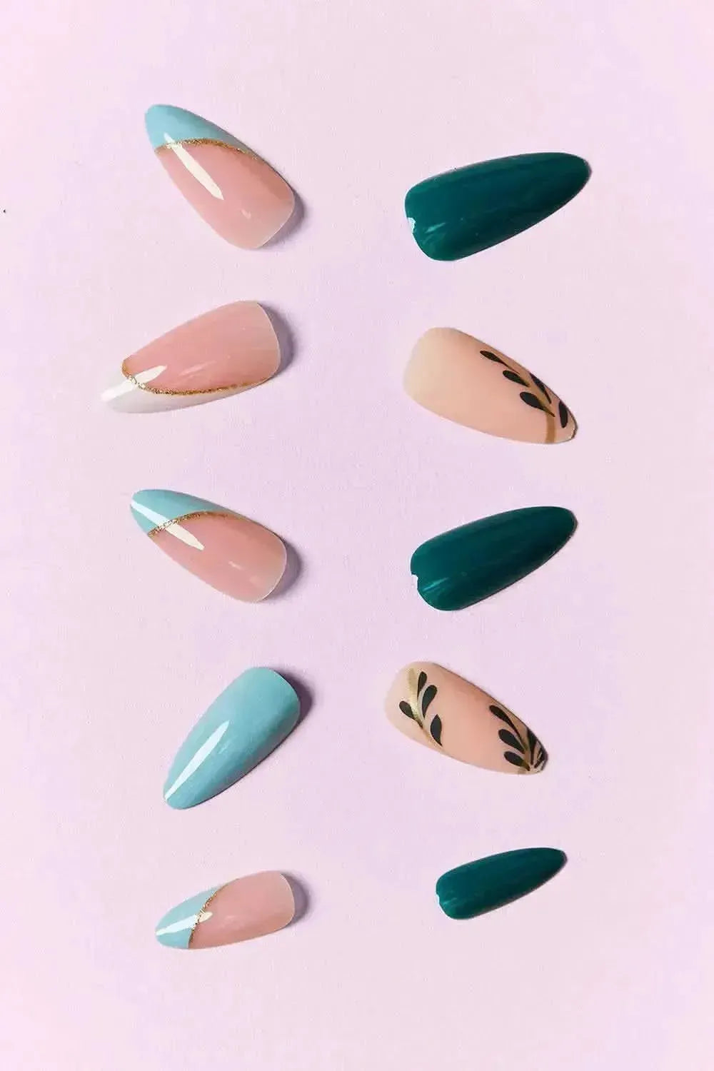 SO PINK BEAUTY Press On Nails 2 Packs - Bad Moms Club