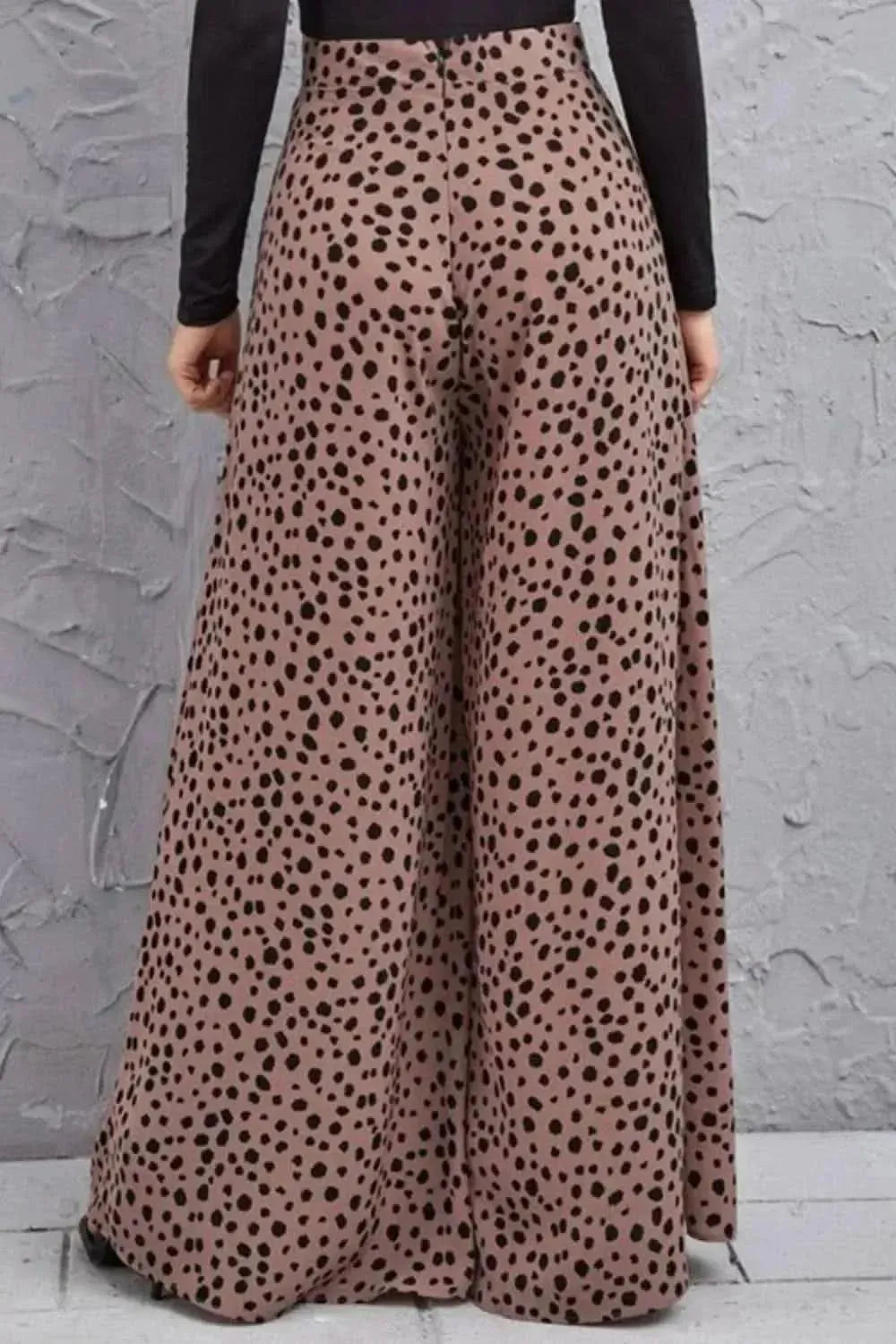 Animal Print High-Rise Culottes - Bad Moms Club