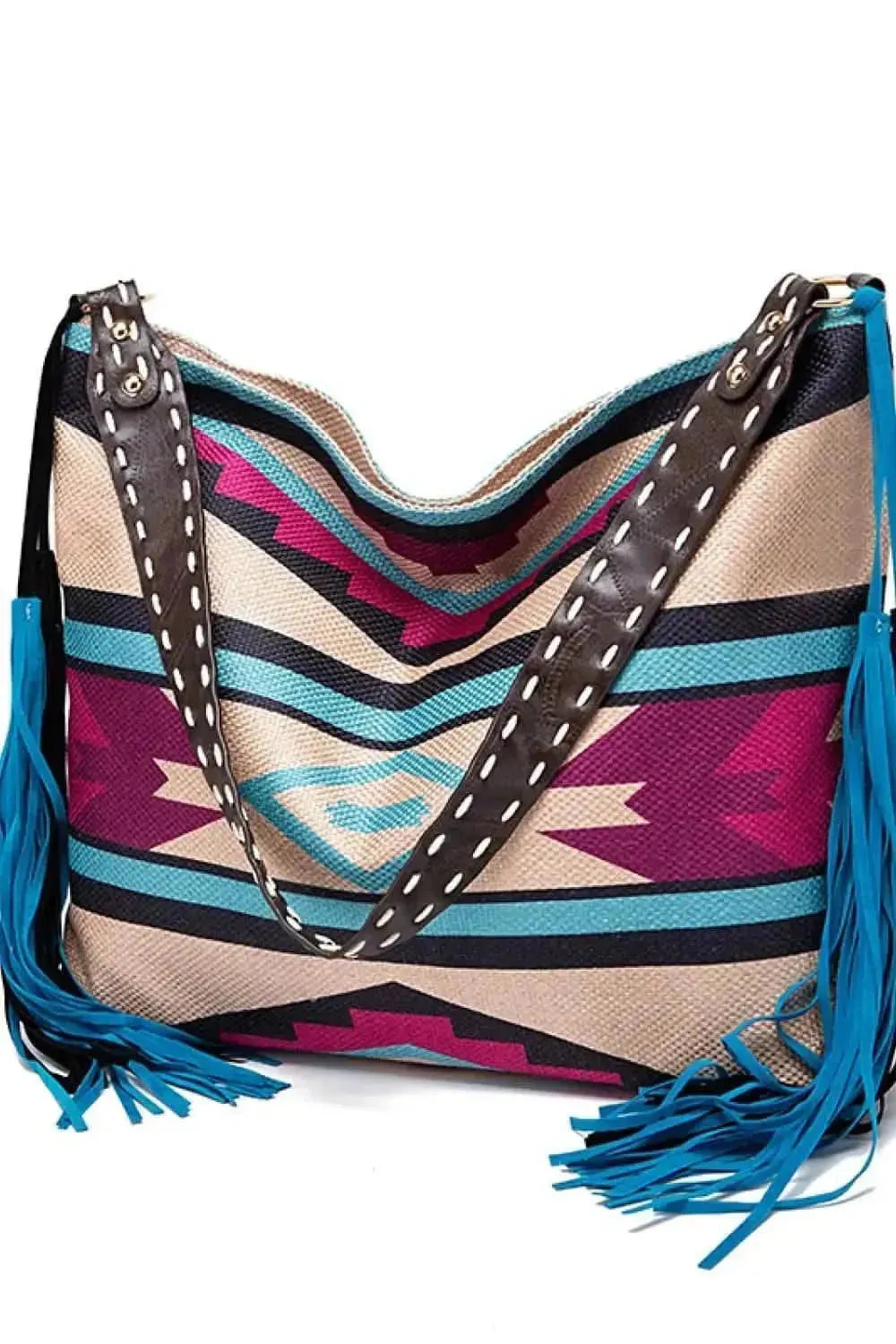 Geometric Canvas Tote Bag - Bad Moms Club