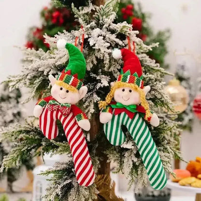 Christmas Candy Cane Hanging Ornament - Bad Moms Club